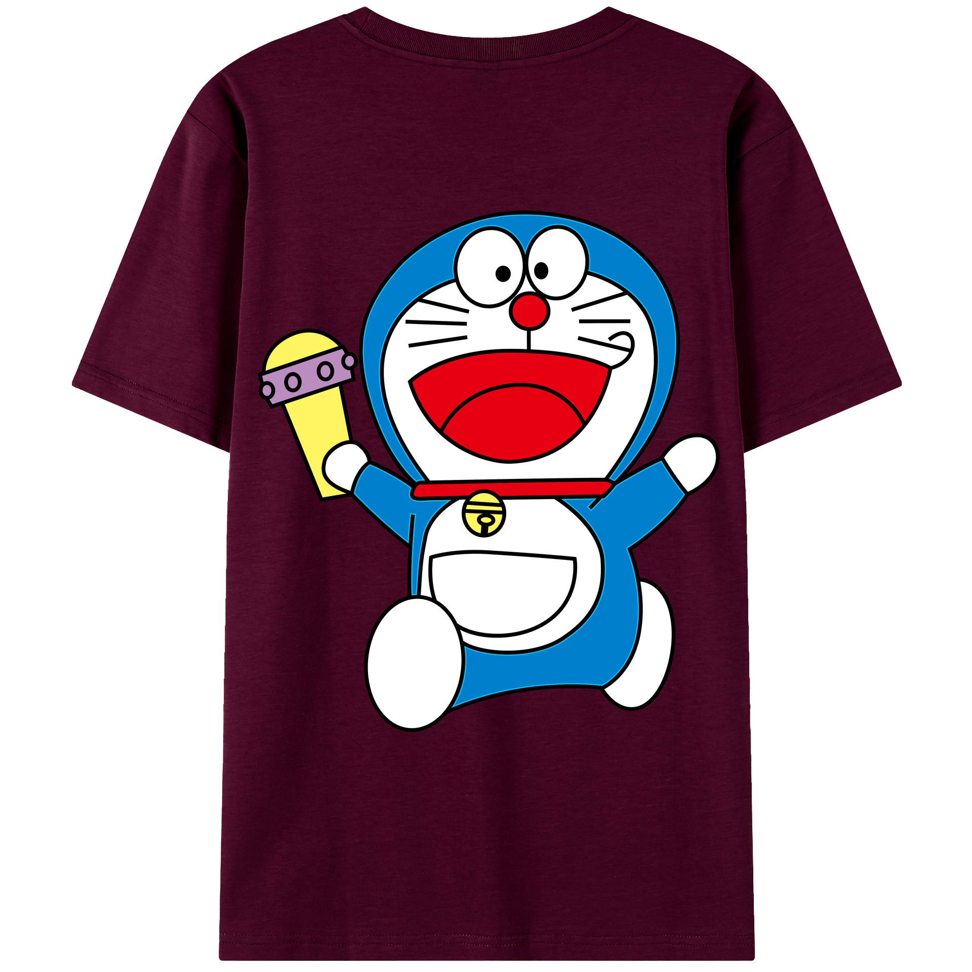 （画像用） ドラえもん Doraemon レディース半袖Tシャツ(バックプリント)
